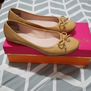 Kate spade nude flats